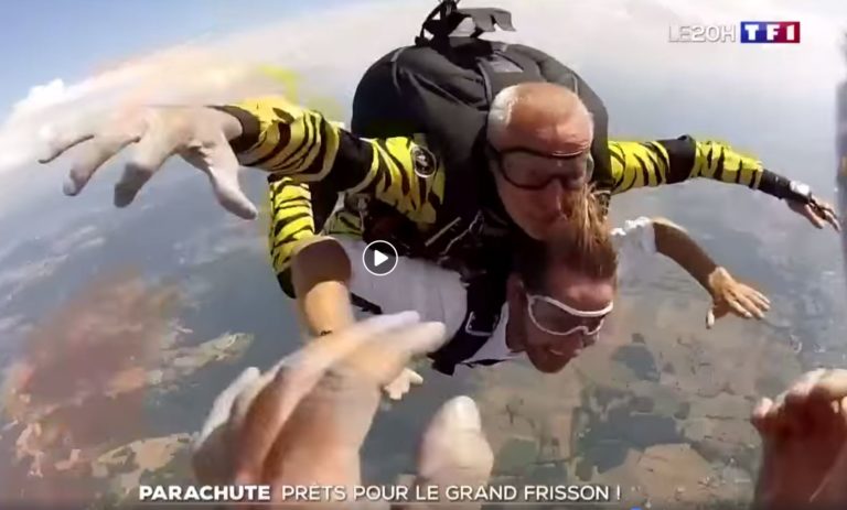 Chute libre à Ambert au 20h de TF1