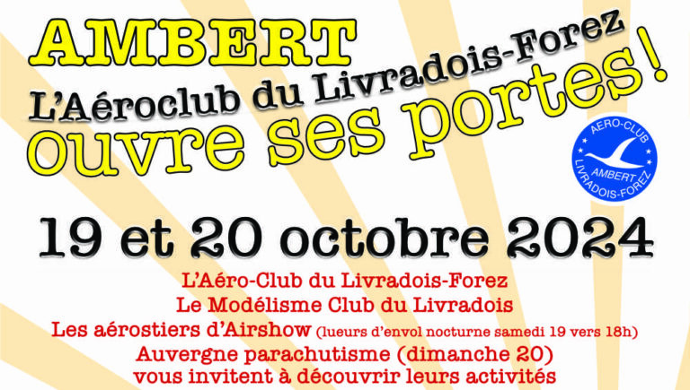Journées portes ouvertes les 19 & 20 octobre